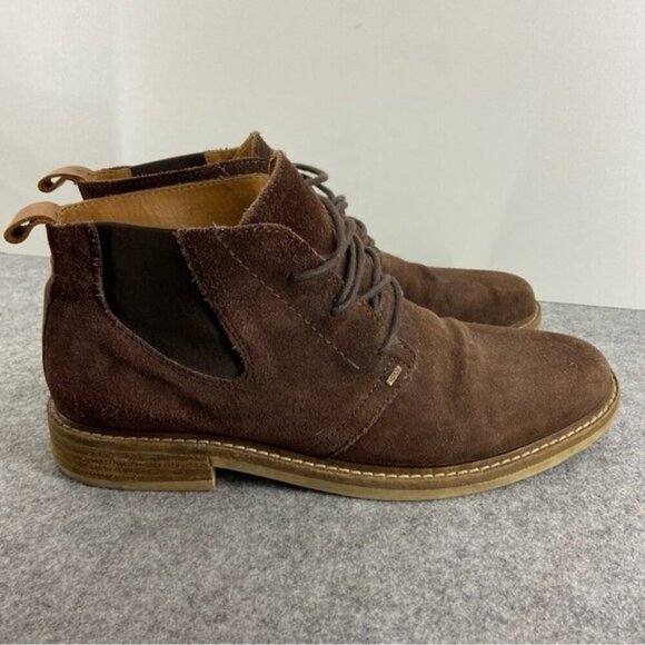 Pajar Canada Men’s Classic Lace Up Brown Suede Ankle Boots Size 12 - Picture 6 of 13